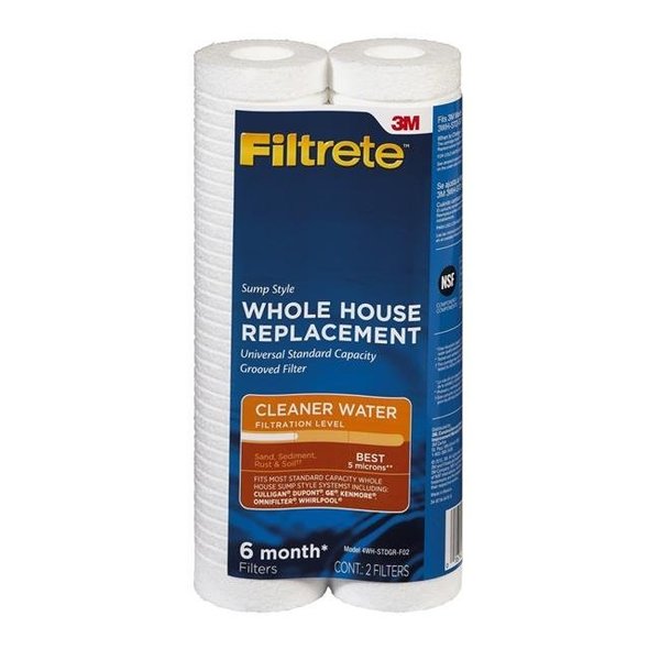 Filtrete Filtrete FILTRETE - 4WH - STDGR - F02 Filtrete Standard Whole House Replacenment Filter - Pack of 2 FILTRETE-4WH-STDGR-F02